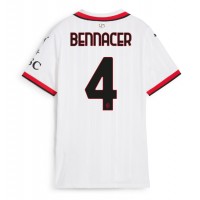 Dres AC Milan Ismael Bennacer #4 Preč pre Ženy 2024-25 Krátky Rukáv